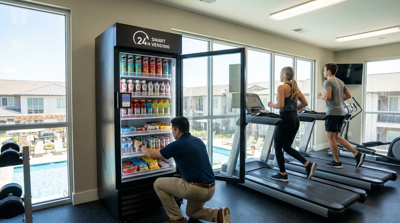 AI-powered smart fridge mini-mart