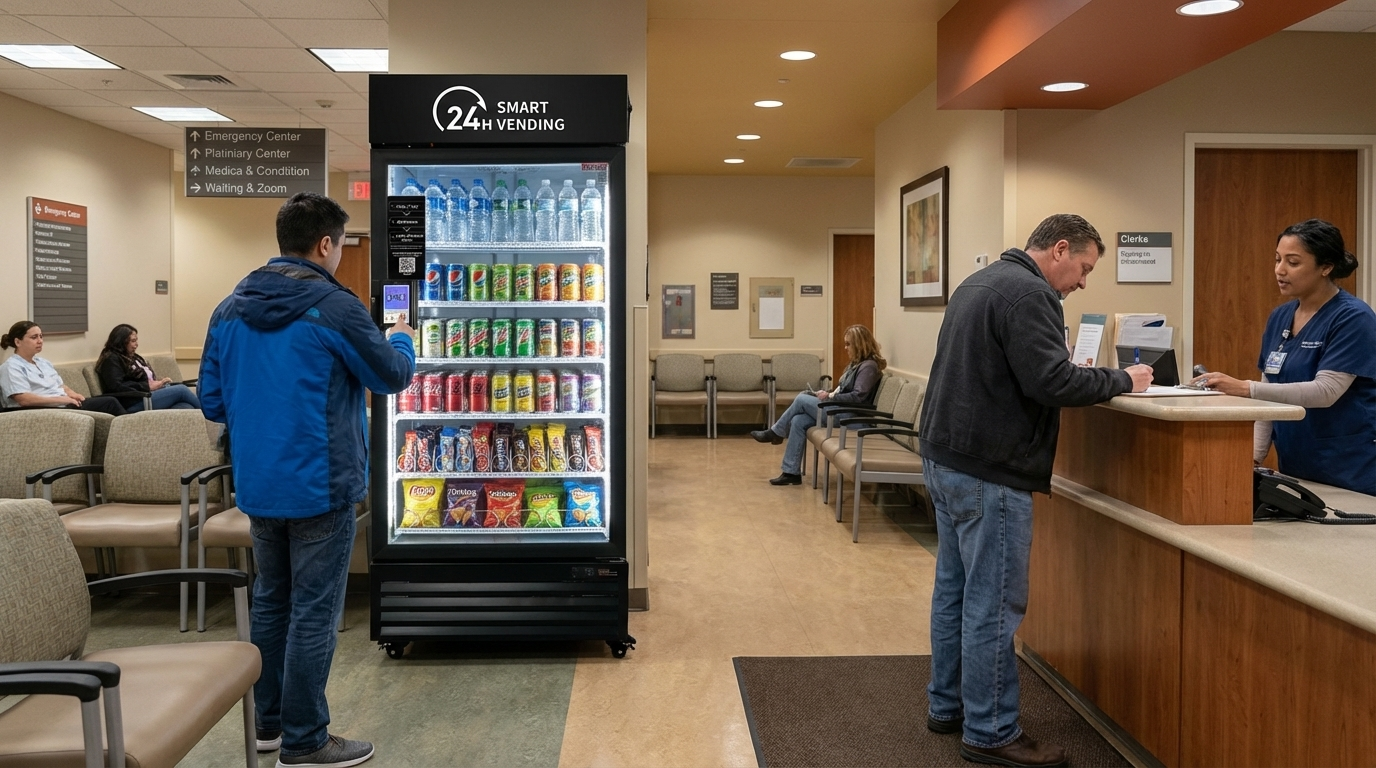 AI-powered smart fridge and freezer mini-mart